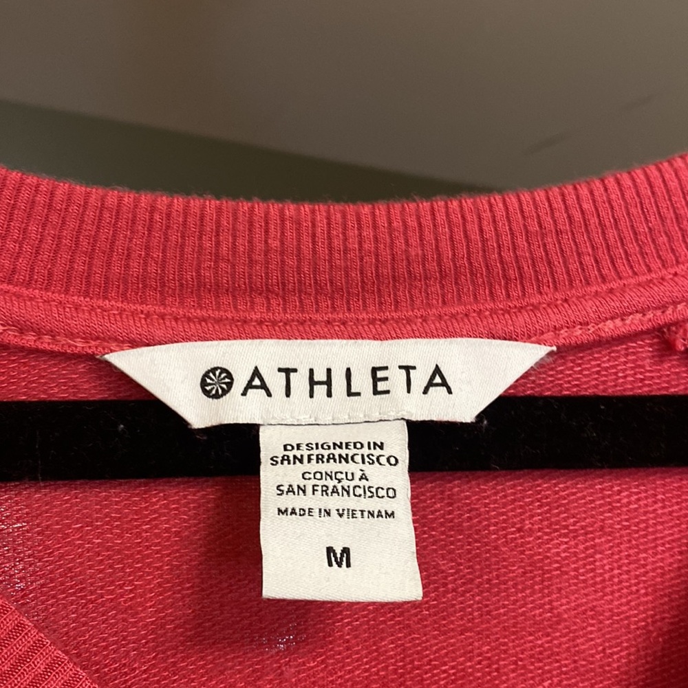Athleta Mindset Sweatshirt in Hot Pink - Picture 5 of 7